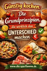 Günstig kochen im Alltag