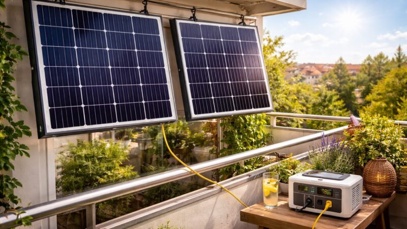 Balkonkraftwerk lohnt sich