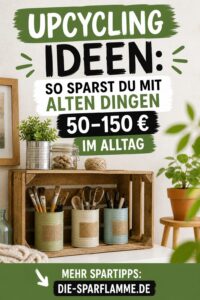 Mit alten Dingen Geld sparen