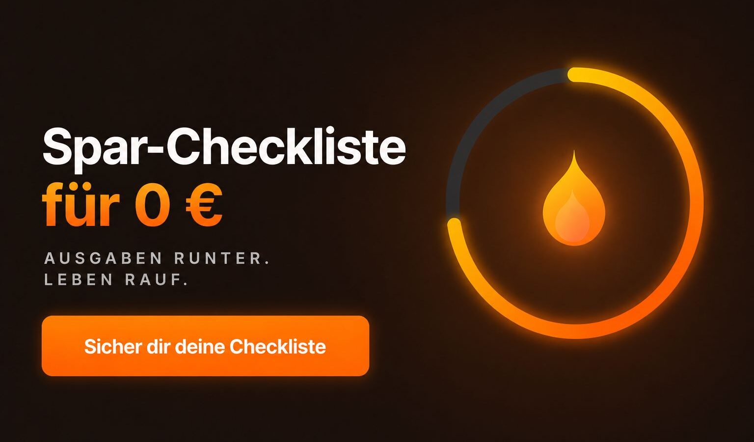 Spar-Checkliste