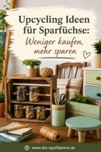 Upcycling Ideen für Sparfüchse