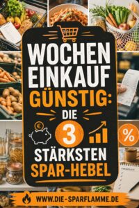 Spartipp Lebensmittel Geld sparen