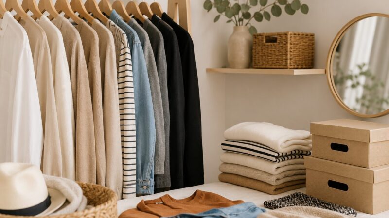 Kleiderschrank ausmisten