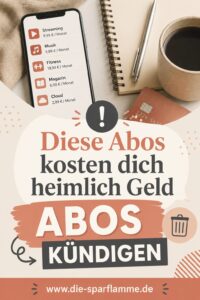 Spartipps Abos kündigen