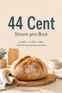 Brot selber backen günstig