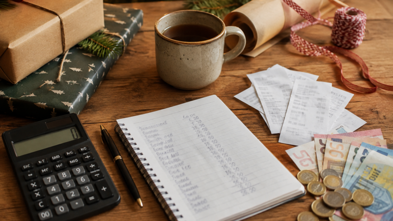 Weihnachtsgeschenke Budget planen die ehrliche Rechnung