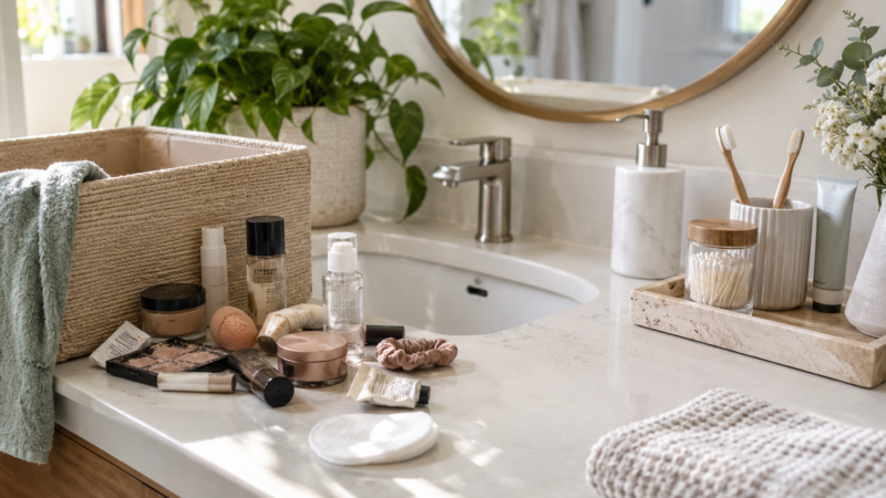 Badezimmer ausmisten