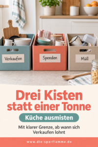 Küche ausmisten Anleitung