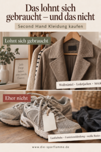 Second Hand Kleidung kaufen was lohnt sich